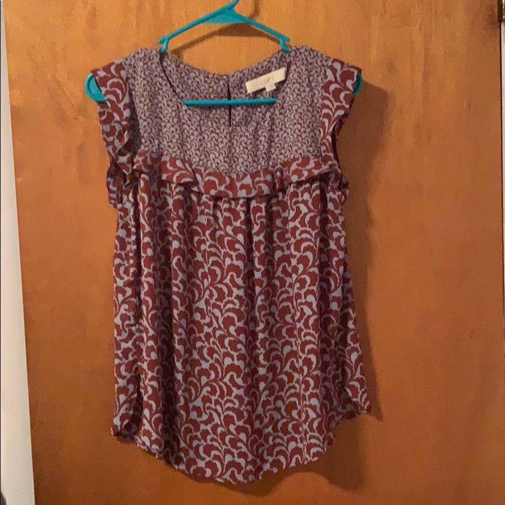 Patterned blouse